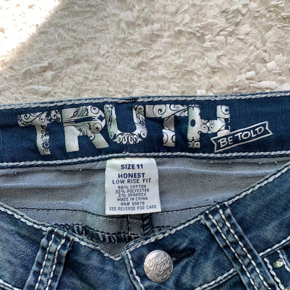 Truth Jeans, Like New - Picture 3 of 5